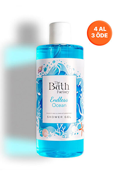 THE BATH FACTORY Nemlendirici Ve Besleyici Okyanus Duş Jeli 400 ml
