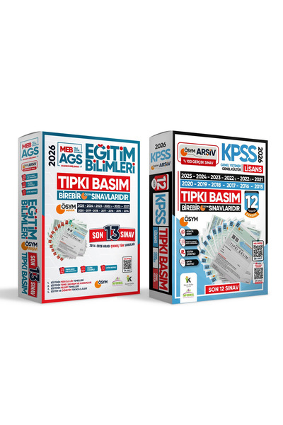 Karakutu Yayınları 2026 KPSS Lisans ve MEB-AGS Eğitim Bilimleri ÖSYM Çıkmış S...