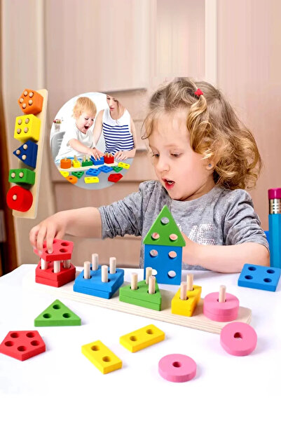 Hyd 3mm Ahşap 5'li Geometri Geçirme