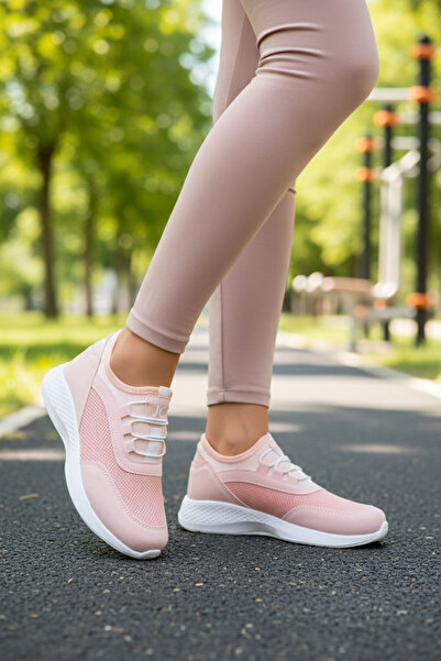 SOHO Weiße Puder-Sneakers für Damen - 15226