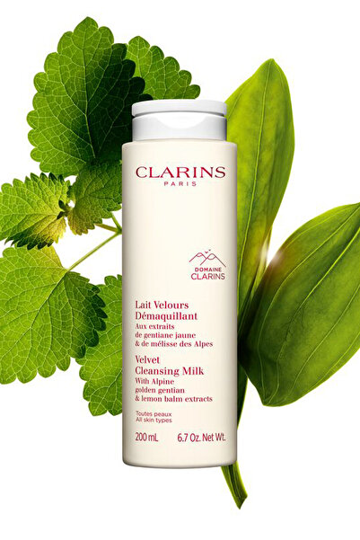 Clarins Velvet Cleansing Milk 200 ml - Yüz ve Makyaj Temizleme Sütü