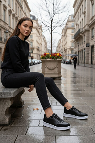 SOHO Siyah Kadın Sneaker 20359