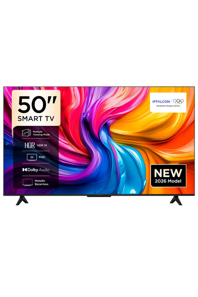 iFFALCON 50S55A 50 İnç QLED Akıllı TV FHD HDR 10 Google TV, Dolby Audio (2026...
