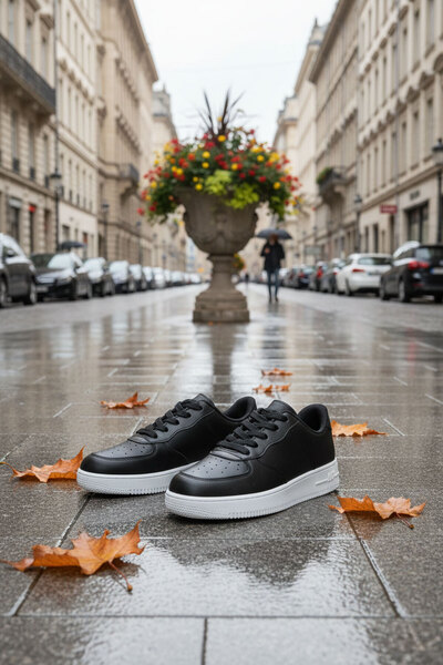 SOHO Čierno-matne-biele unisex tenisky 14361