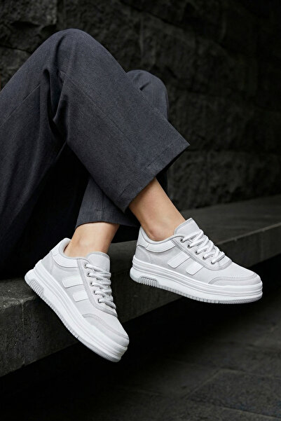 DARK SEER DS Sapphire Grau-weißer Damen-Sneaker