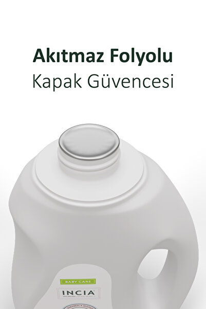 Incia %100 Doğal Bebek Çamaşır Sabunu (Bitkisel Deterjan) Yumuşatıcılı Lavanta 750 ml