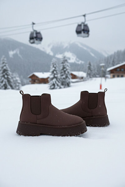 SOHO Braune Wildlederstiefel und Stiefeletten für Damen 21059