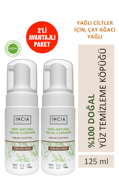 Incia %100 Doğal İpeksi Yüz Temizleme Köpüğü Makyaj Akne Siyah Nokta Sivilce ...