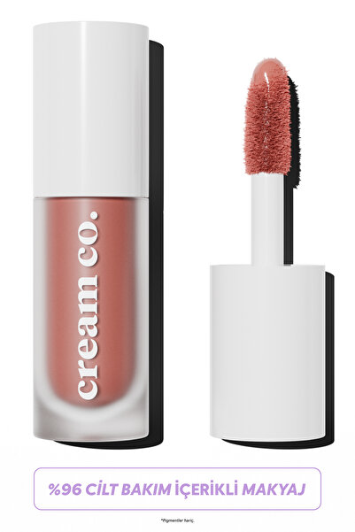 Cream Co. Allık Ruj Göz Farı Glow Tint Soft Mocha | Nemlendirici Makyaj | Nud...