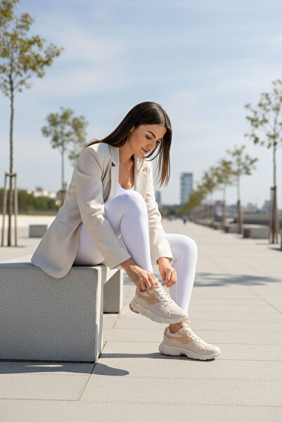 SOHO Pantofi de damă bej-brun 20592