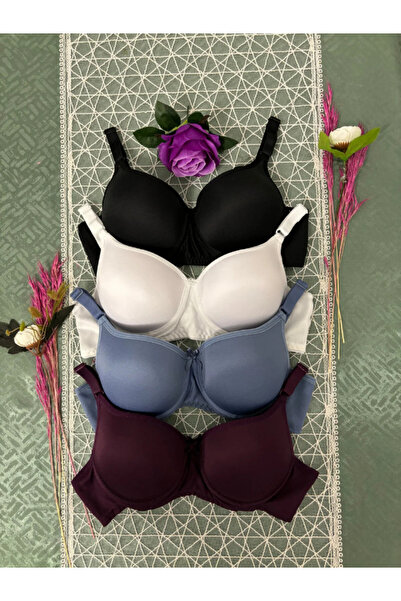 Kerem Giyim Γυναικείο Σετ σουτιέν Lotus χωρίς επένδυση (χωρίς κυλινδρικό στήθ...