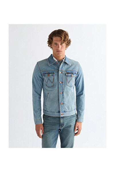 WRANGLER Jachetă de denim pentru bărbați THUNDER
