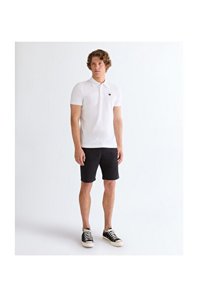 WRANGLER Cămașă POLO pentru bărbați, alb strălucitor