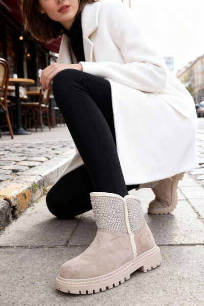 SOHO Wildleder Damenstiefel - Ten 20074 Modell Bootie