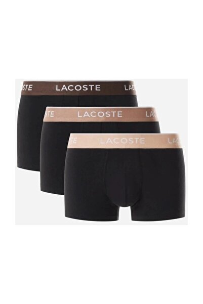 Lacoste Σετ 3 Εσωρούχων Ανδρικών Εσωρούχων από Ελαστικό Βαμβάκι