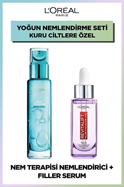 L'Oreal Paris %1.5 Saf Hyaluronik Asit Kırışıklık Karşıtı Serum&nem Terapisi ...