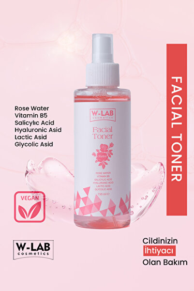 W-Lab Kozmetik Nurten Facial Toner 150 ml
