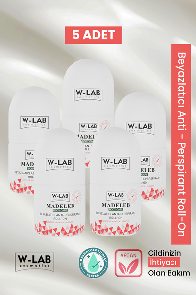 W-Lab Kozmetik Madeleb Roll On 5 Li Set