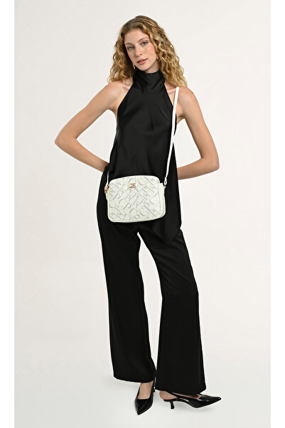 Pierre Cardin Monogram bela ženska torba preko ramena 05PO25Y2518