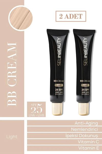SELİNBEAUTY Bb Cream Light 2 Li Set