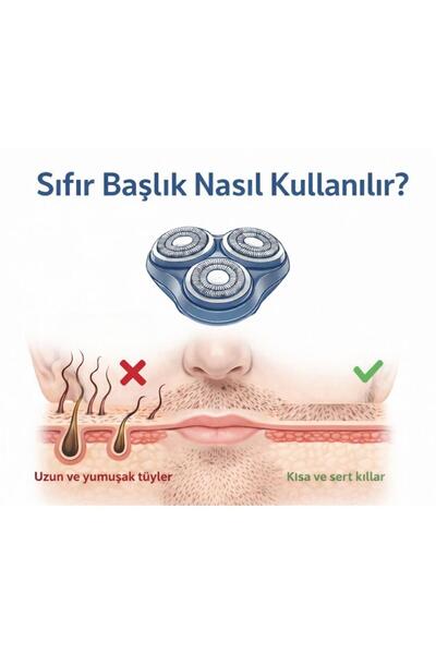 GOLDMASTER Zero Şarj Standlı Oynar Başlıklı Islak Kuru 5 In 1 Sıfır Tıraş Makinesi Ve Erkek Bakım Seti Gm8141