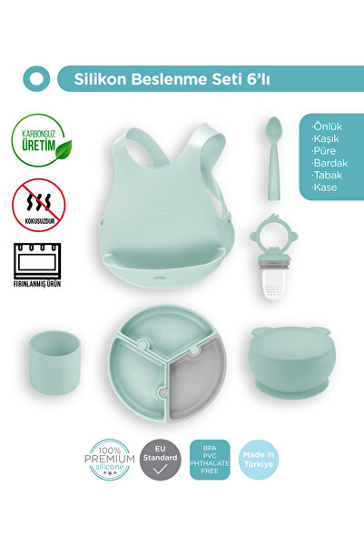 OiOi Puzzle Set 6 Parça River Green