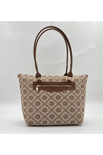 Fossil حقيبة يد وكتف نسائية باللون البني 05FD25K520
