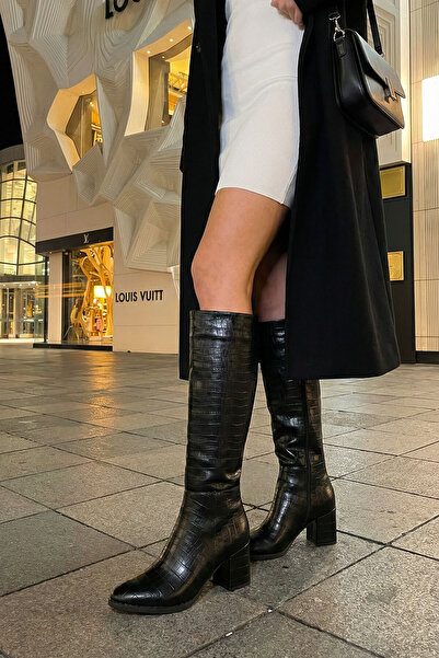 SOHO Fekete Krako női csizma 18348