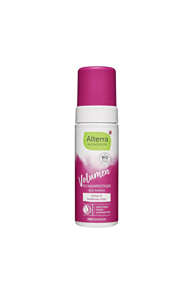 Alterra Saç Köpüğü Organik Papaya & Bambu Ekstresi İçeren Hacim Sağlayıcı, 15...