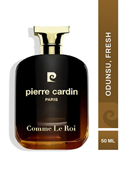 Pierre Cardin Comme Le Roi EDP Erkek Parfüm 50 ml|Odunsu, Fresh|Biber, Limon, Lavanta, Sedir Ağacı, Kehribar