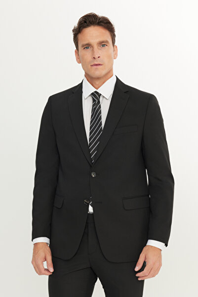 ALTINYILDIZ CLASSICS Altınyıldız Classics Normal Bel Slim Fit Siyah Erkek Tak...