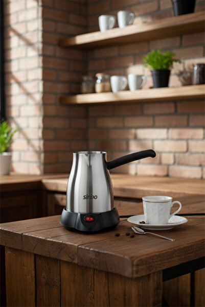 Sinbo SCM-2967 Kablosuz Inox Elektrikli Cezve