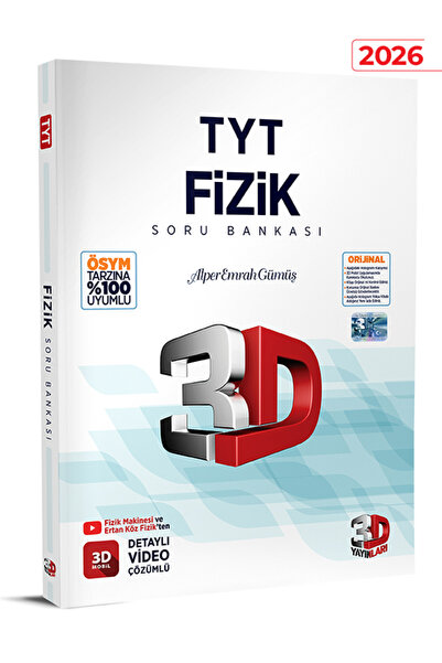 3D Yayınları 3D Yayınları TYT Fizik Soru Bankası