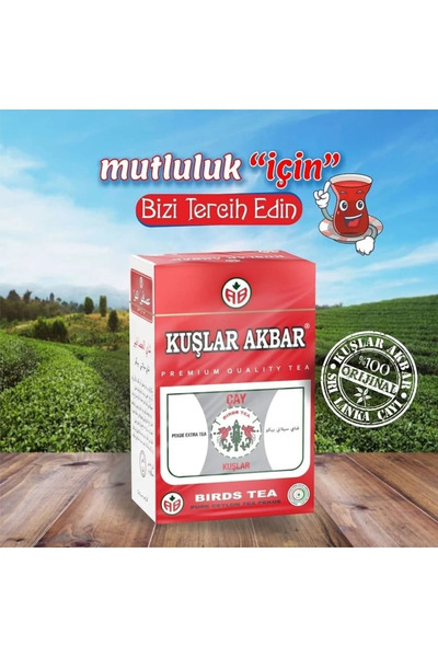 AKBAR KUŞLAR İthal Çay 800 Gr