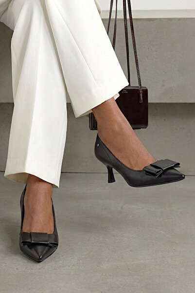 Gökhan Talay Vellon Ευέλικτη Μαλακή Αντιολισθητική Σόλα (4 εκ.) Μαύρο Δερμάτι...