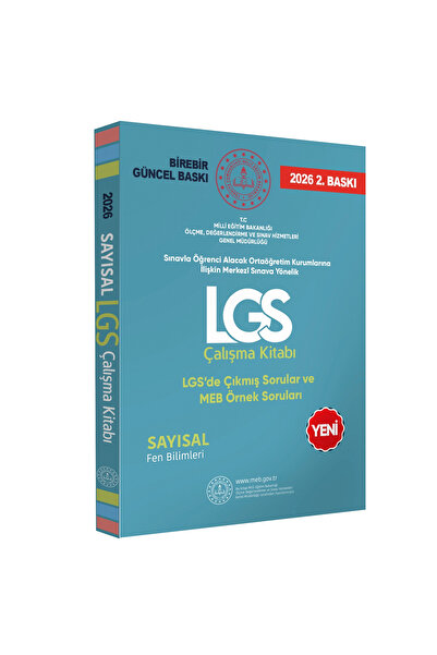 Karakutu Yayınları 2026 Meb Örnek Soruları Lgs Fen Bilimleri Çalışma Kitabı 8...
