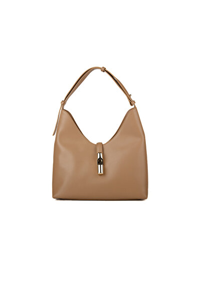 FURLA GOCCIA M HOBO - VITELLO SIDNEY-DESERTO