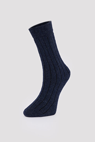 Tudors Winter Thick Navy Blue Men's Socks