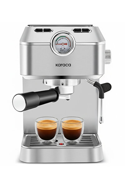 Karaca Coffee Art 1101 Süt Köpürtücülü 20bar Basınçlı Espresso Latte Cappucci...