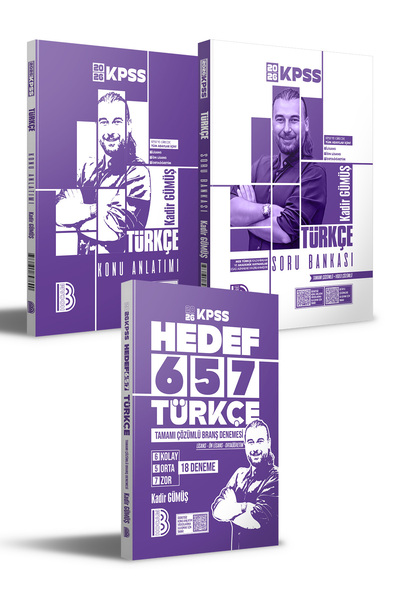 Benim Hocam Yayınları 2026 KPSS Türkçe Konu Anlatımı - Soru Bankası ve Deneme...