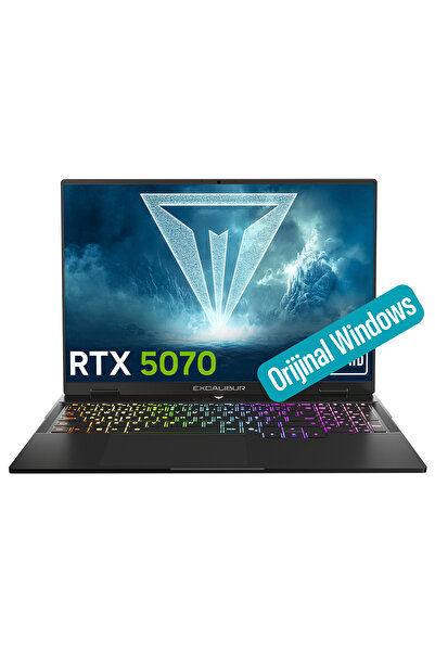 CASPER Excalibur G915 i7-13620H 32GB 1TB 8GB RTX5070 165Hz 16" W11H Gaming La...