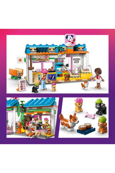 LEGO ® Friends Köpek Ödülleri Pastanesi 42677 – 6+ Yaratıcı Oyuncak Yapım Seti (278 Parça)