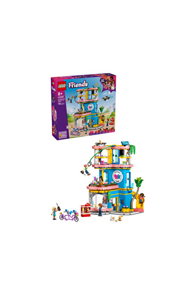 LEGO ®   مجموعة صنع الألعاب الإبداعية فريندز هارت ليك سيتي فريندز كلوب هاوس 4...