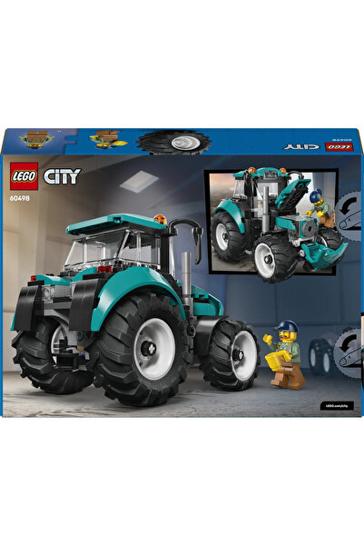 LEGO ® City Traktör 60498 - 6+ Yaratıcı Oyuncak Yapım Seti (204 Parça)