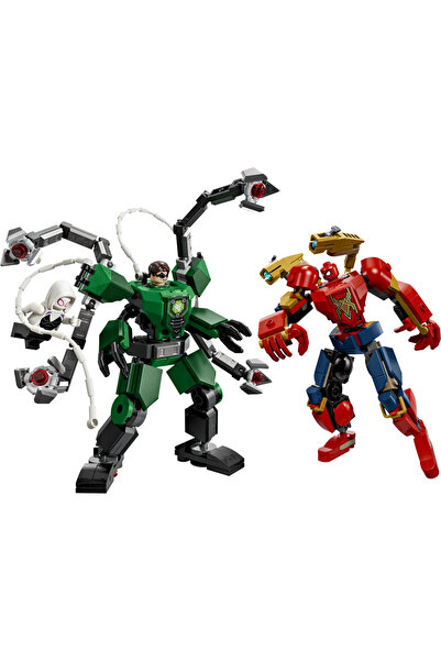 LEGO ® ǀ Marvel Robot Savaşı: Örümcek Adam vs. Dr. Oktopus 76338 - 6+ için Oyuncak Yapım Seti (315P)