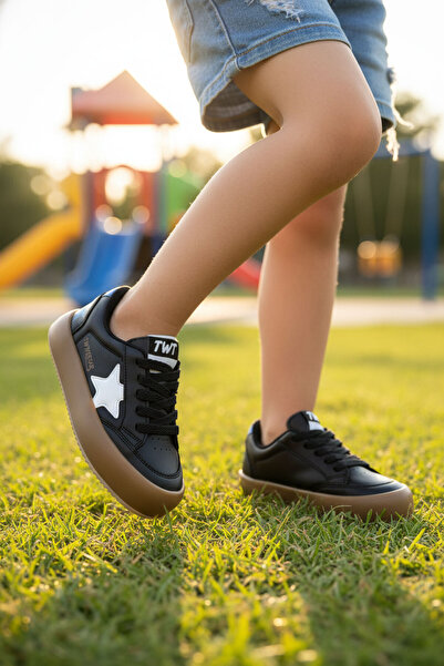 SOHO Черно-сиви детски унисекс маратонки 20837