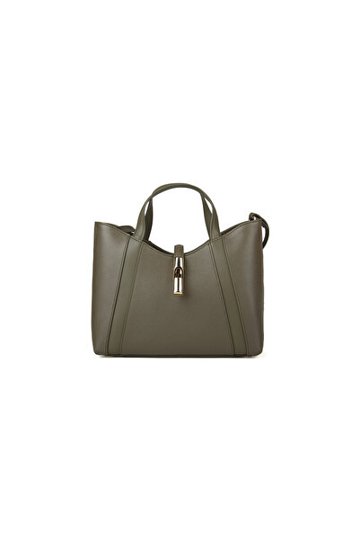 FURLA GOCCIA S TOTE - VITELLO NIGHT+VITELLO SIDNEY-SAGE