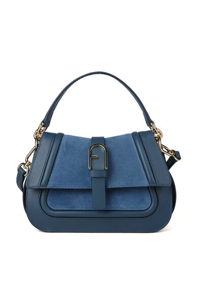 FURLA FLOW MINI TOP HANDLE - VITELLO CLARIS LUX+SUEDE-TONI