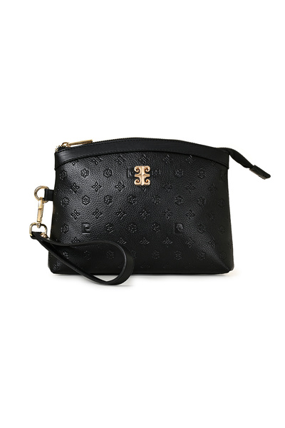 Pierre Cardin Black Floater Women's Portfolio Bag 05Po22Y1547