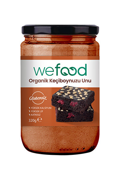 Wefood Organik Keçiboynuzu Unu 320 gr